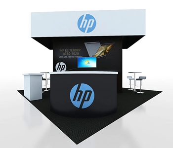 20x20 custom exhibit design