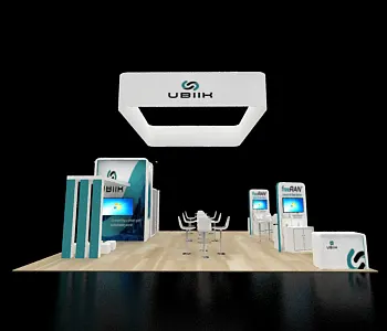 30x30 trade show booth rentals